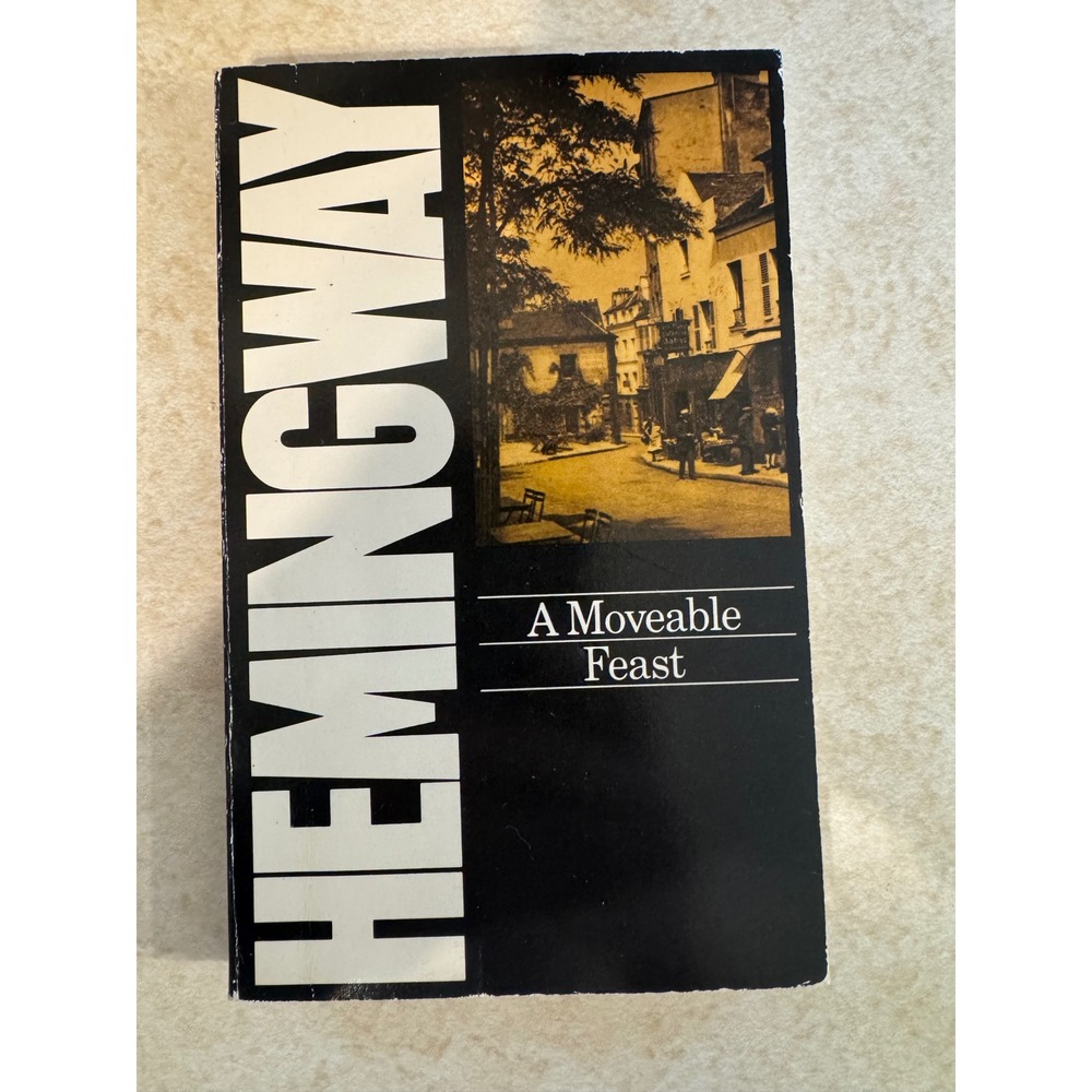 Ernest Hemingway A Moveable Feast Paperback Triad Grafton Books 1977 Memoir
